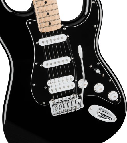 FENDER SQUIER Affinity Stratocaster HSS MN BLK фото 3